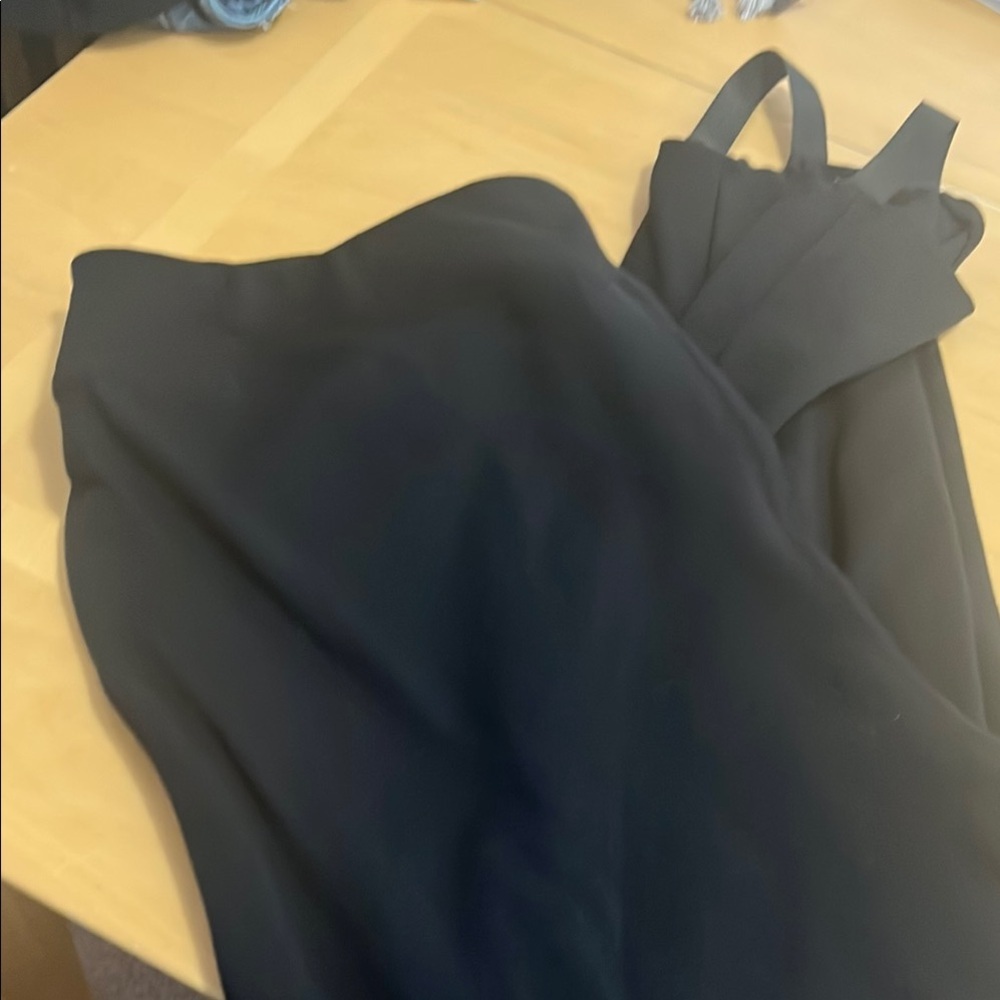 Belle by Kim Gravel Black Skinny Jumpsuit Cocktail